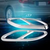 1Pair Car Tail Muffler Tip Pipe Cover Trims for Benz