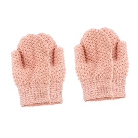 BIUDECO 4pcs Bath Exfoliating Gloves Dual-sided Shower Scrubber for Gentle Skin Cleansing Spa Quality Fiber Material for Smooth Skin and Back Reaching