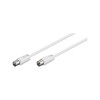 Goobay 11512 Antenna Cable 5 m / Coaxial Male to