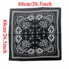 4pcs Silk Feeling Scarf Square Satin Head Scarf for Women