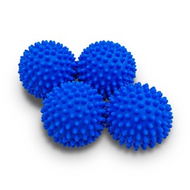 Dryer Balls 4 Pack - Non-Toxic Reusable Dryer Balls (White)