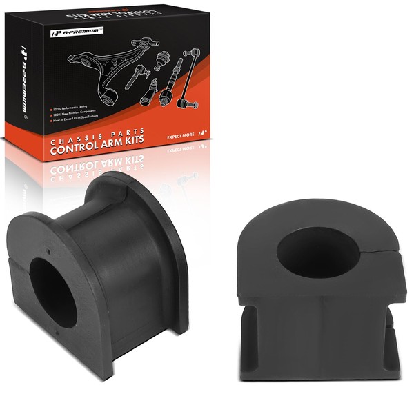 A-Premium 2 x Front To Frame Sway Bar Bushing Kit,