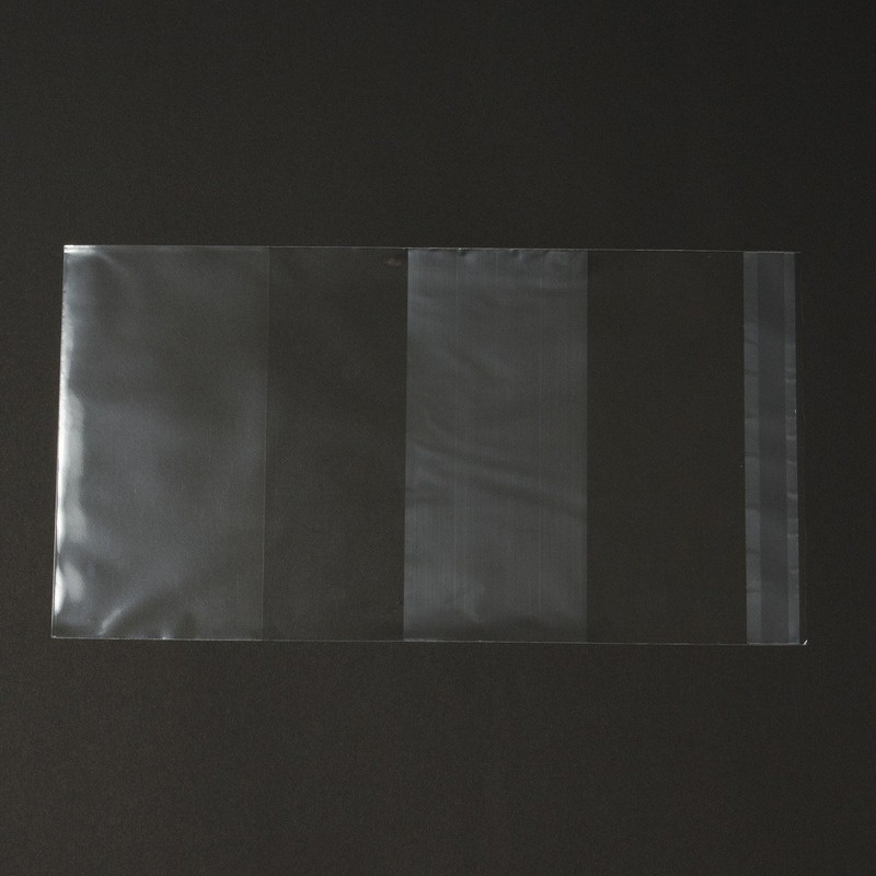 Concise 134435 Book Cover, Transparent Film, Set of 100, B6,