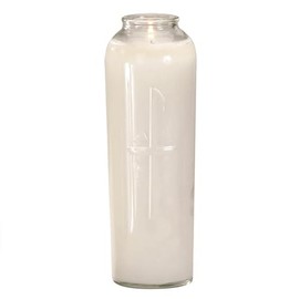 Trinity Church Supply Weekly Polarlite Candle Church Candles Stand Decoration Ideal for Weddings Special Events Parties Living Room, Pack of 12