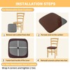 Gute Chair Seat Covers, Dining Room Chair Seat Covers with