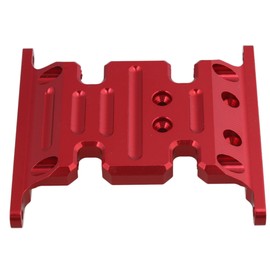 Mxfans RC1:10 Upgrade Alloy Center Skid Transmission Plate Replacement for Axial SCX10 4WD
