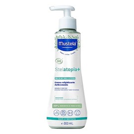 Mustela Stelatopia Crema Relipidizante Anticomezn para Piel Atpica, disminuye el enrojecimiento. Con 99 ingredientes de origen natural, 300ml         