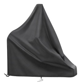 Swimming Pool Lift Chair Cover - Heavy Duty Lift Pool Chair Protective Cover Outdoor Inground Pool-Lift Covers - 48"L×68"W×48"H, Black