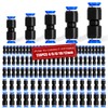 mxuteuk 110PCS Quick Connect Air Hose Fittings,4/6/8/10/12mm Straight Push to
