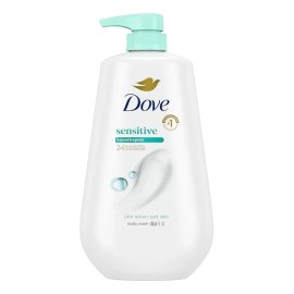 Gel De Baño Dove Para Piel Sensible Hipoalergénico 30.6 Oz