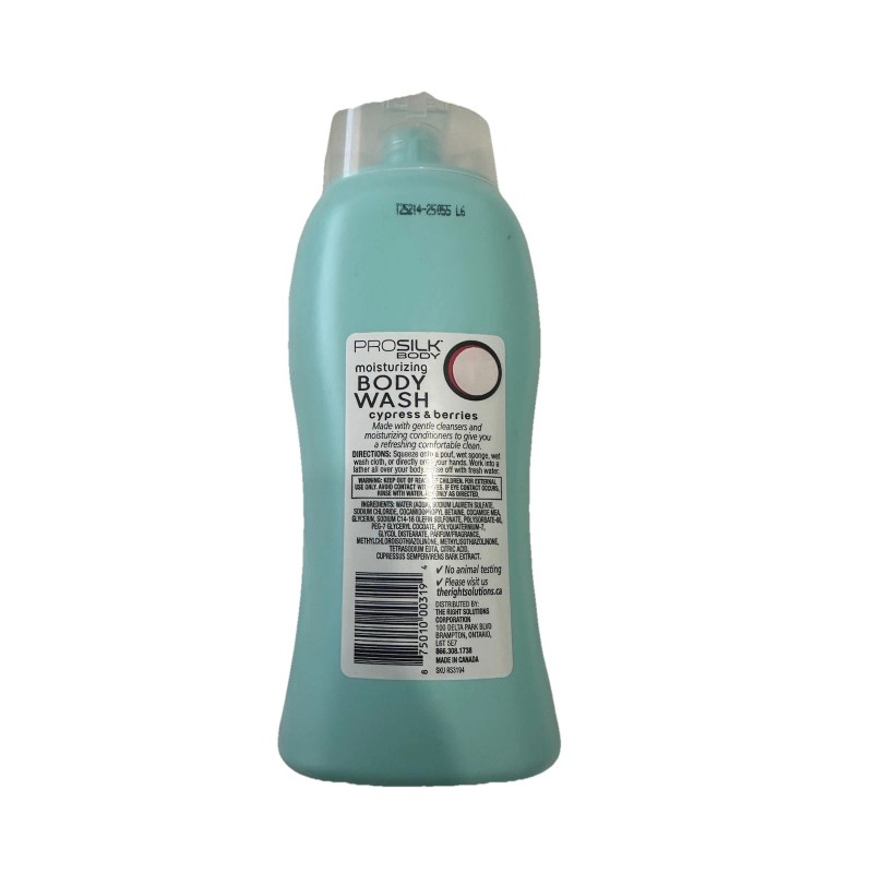 Essential Pro Silk Large Body Wash Moisturizer Cypres And Berries