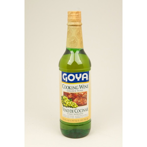 Goya Golden Cooking Wine, 25.4 Ounce Bottle