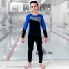 HISEA Neoprene One Pieces Long Sleeves Kid Boy Wetsuit Diving