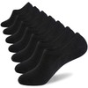 WANDER No Show Socks Mens 7 Pair Cotton Thin Non