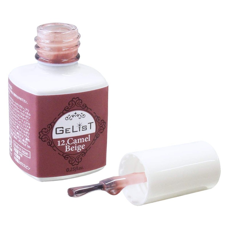 Gelist All-in-One Gel No.12 Caramel Beige 0.2 fl oz (7