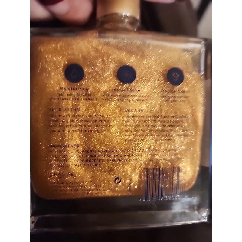SpaLife Spa Life Radiate Multi-Purpose Dry Oil GOLDEN HOUR MANGO