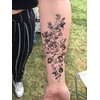 QC904 Temporary Feather Tattoo Flower Tattoo Dream Catcher Tattoo No.