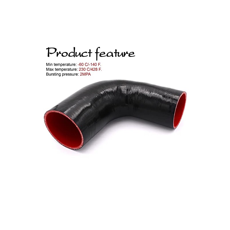 TuoLauthon TuoLauthon 4-Ply High Performance 90 Degree Elbow Reducer Coupler