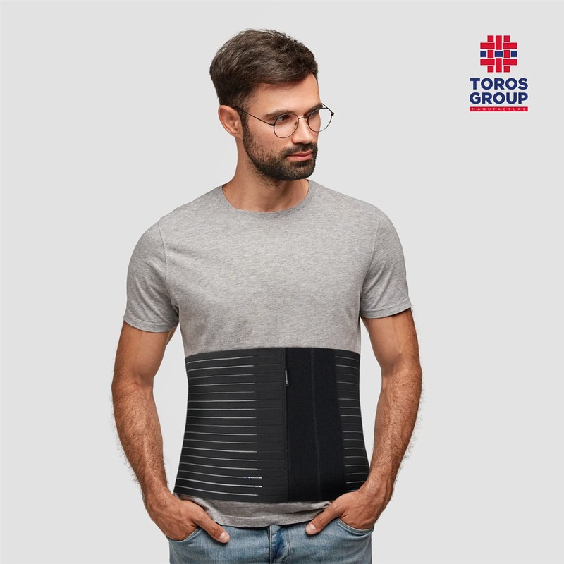 Atmungsaktiv Postpartum Gürtel/Postoperative Binder Bauch Band Elastische 24 cm X-Small