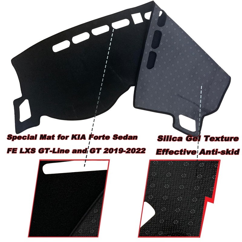 KEEGTBOX - Funda de salpicadero para consola central personalizada compatible