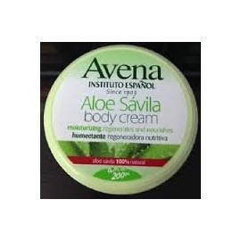 Avena Aloe Savila Lotion Moisturizing Regenerates & Nourishes & Avena Aloe Savila Body Cream