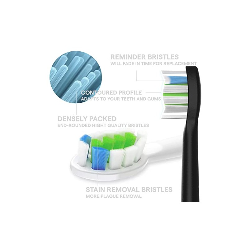 Mouth Armor Toothbrush Head, Replacment Brush Heads for Mouth Armor