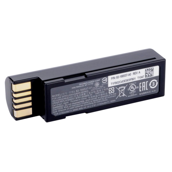 DS3678 Replacement Battery for Zebra DS3600 DS3678 LI3678 LI3678-SR LS3678