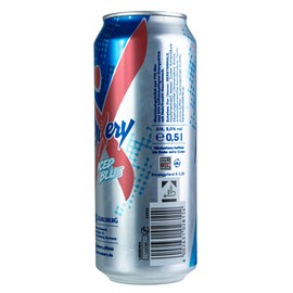 Can Safe Mixery | Money Hideaway Key Safe | Secret Compartment for Banknotes Coins Keys Credit Card | 0.5 Litres | with Screw Lock | PlasticFantastic | Colour: Blue