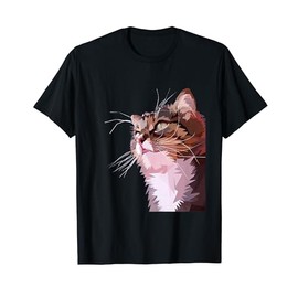 cate meow cute pet funny chat T-Shirt