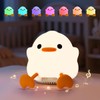 Duck Night Light with Speaker, 4 Brightness Levels, Rechargeable Baby