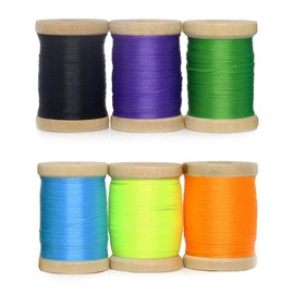 YZD Fly Tying Thread 6/0 Fly Tying Materials Supplies Thread Fly Fishing Fly Tieing Materials kit Flies Making for Wet Dry Nymph Flies Chenille Fly Tying Wire (Thread E)