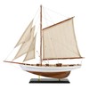 SAILINGSTORY Wooden Sailboat Decor Sailboat Model Boat Decor Ship Model