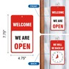 Open Signs for Business with Suction Cups, “We Will Be