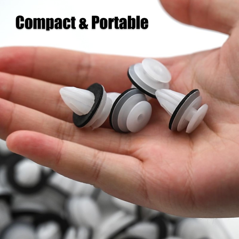 100Pcs Auto Body Fastener Car Trim Clips Universal Car Panel