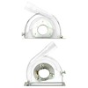 QWORK Cutting Dust Shroud for Angle Grinder 4-1/2" to 5",