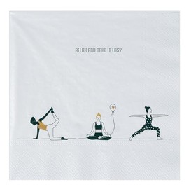 Relax and take it easy napkin