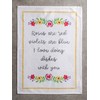 Maison d'Hermine Happy Florals- 2 Sweety 100% Cotton Set of