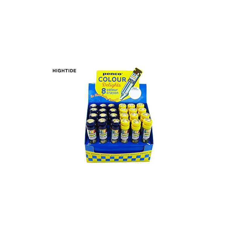 PENCO / Penco 8 color crayon [yellow] FT058-YE