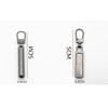 Zipper Pull Replacement,Granmagazz 20 PCS Metal Detachable Zipper Pulls Tab