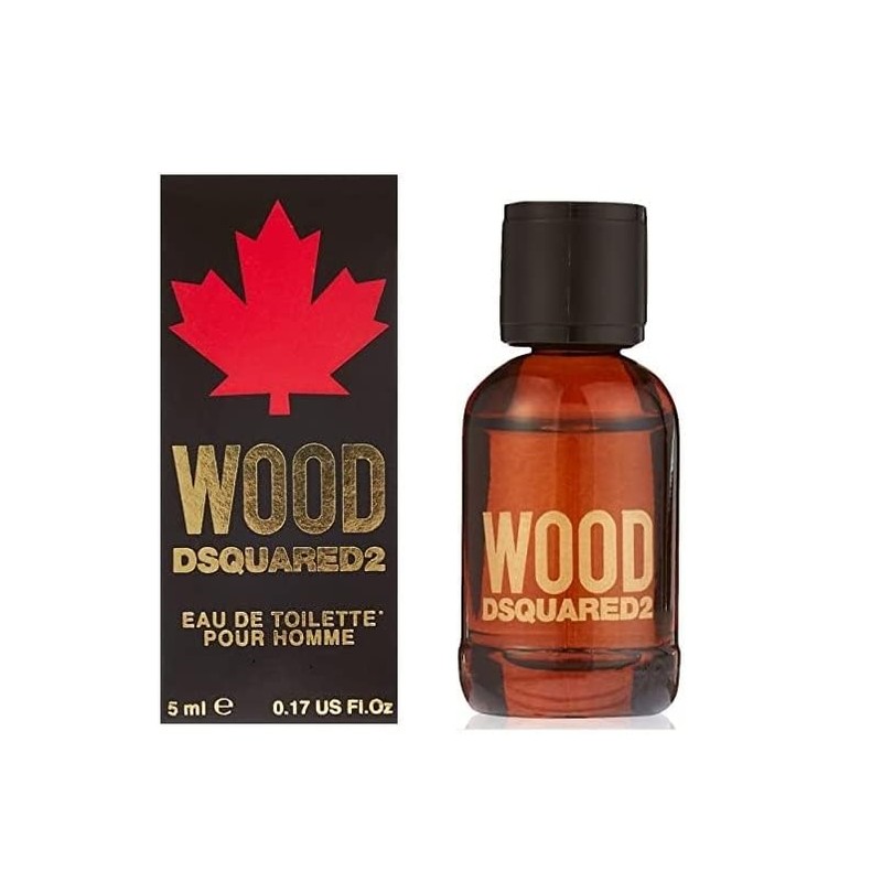 DSQUARED2 WOOD by Dsquared2, EDT .17 OZ MINI