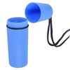 Blue Waterproof Storage Bottle Container with Lanyard – Floating Dry