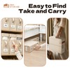Multi-Use Storage Bags 4Pack Dustproof Organizer for Bedding Quilts Blankets