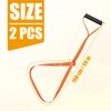 KINBOM 2pcs Deer Pull Strap, Orange Deer Puller Harness With