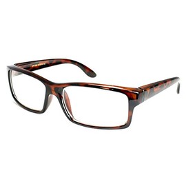 Newbee Fashion- Casual Nerd Thick Clear Frames Fashion Glasses Rectangular Clear Lens Eye Glasses