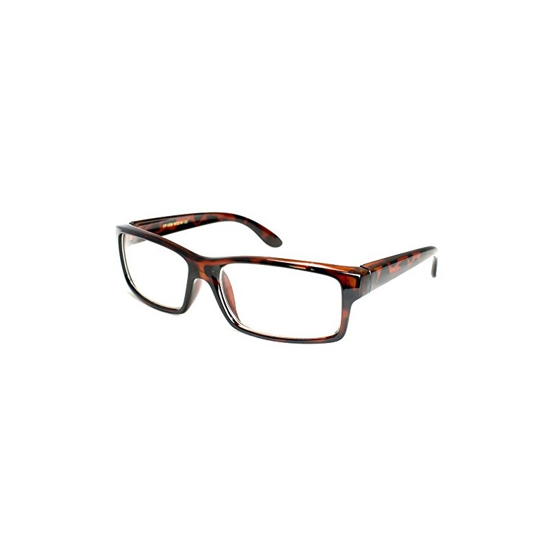 Newbee Fashion- Casual Nerd Thick Clear Frames Fashion Glasses Rectangular