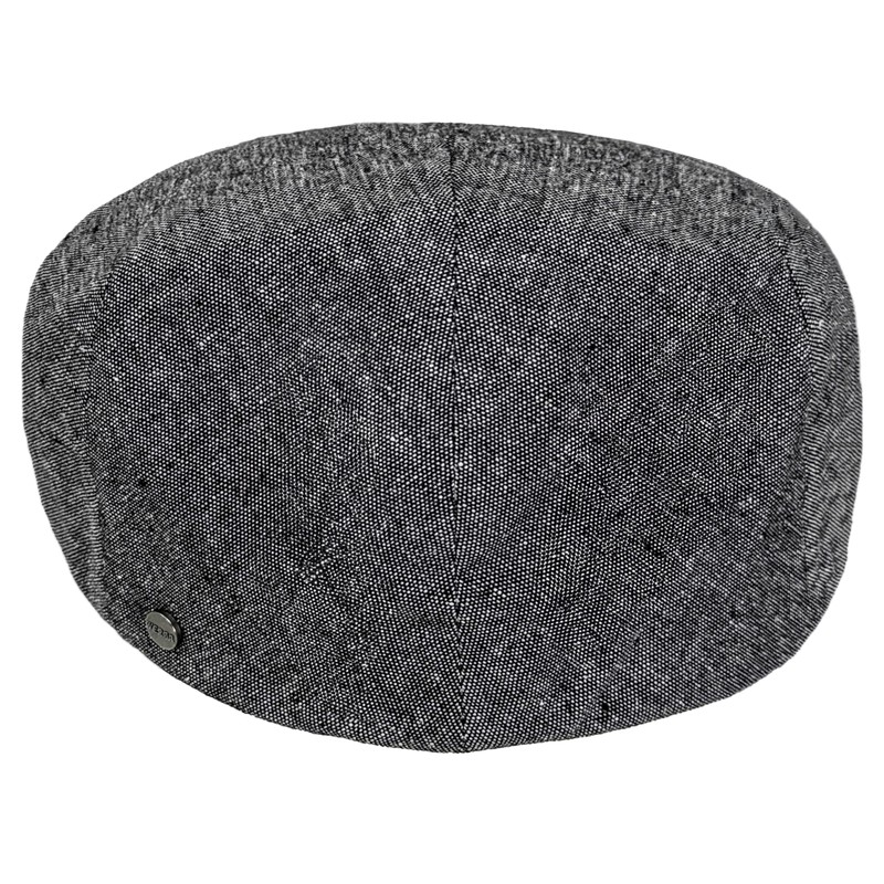 WEROR WEROR-418.1 Men's Flat Cap Peaked Cap (60, Grey)