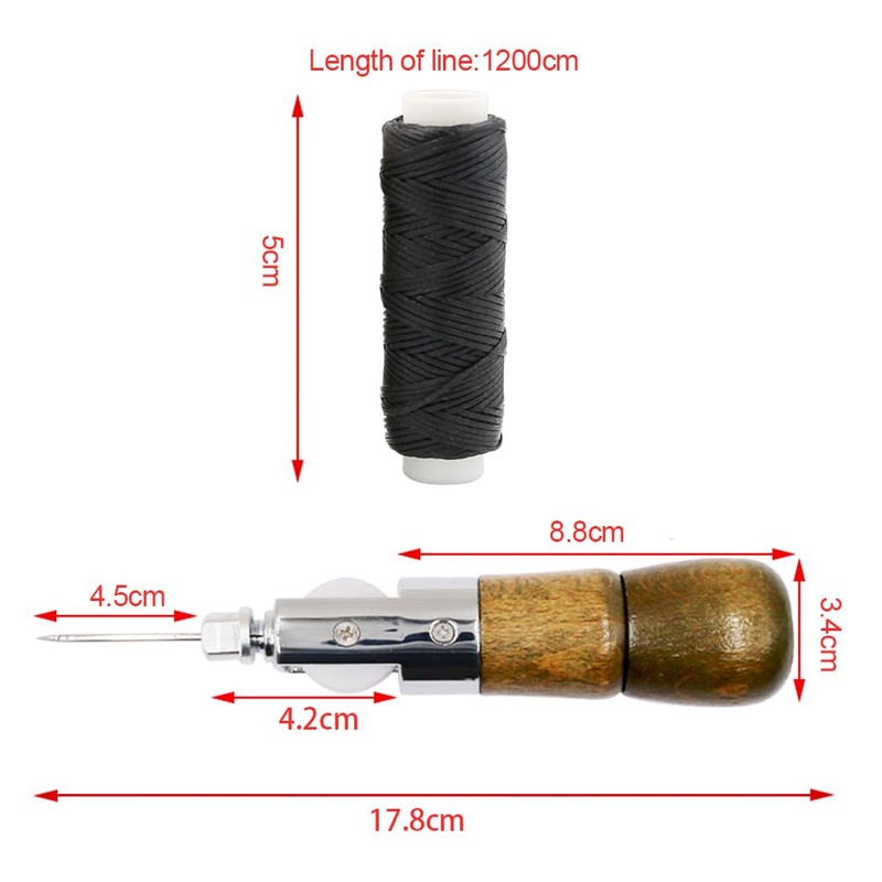 Co-link DIY Handmade Leather Tool Automatic Stitcher Closure Stitch Sewing