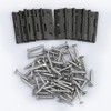 Glvaner 10pcs Stainless Steel Hinges Hinges 6 Holes Cupboard Door