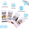 Set of 4 Funny Kitchen Towels, Cute Decorative Dish Towels
