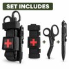 Tactical Tourniquet Emergency Set with Pen & Scissors – Portable